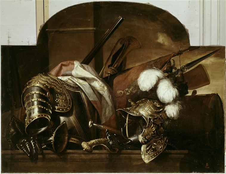 TROPHEES D'ARMES ET INSTRUMENTS MILITAIRES