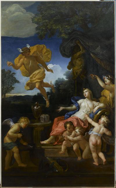 VENUS A SA TOILETTE ET MERCURE