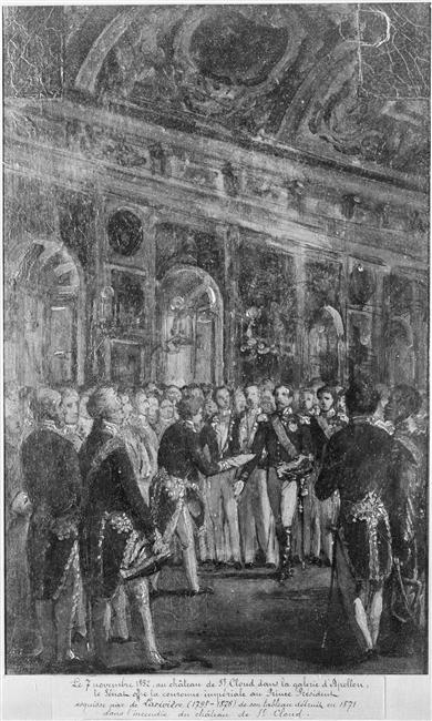 LE PRINCE-PRESIDENT A SAINT-CLOUD.7 NOVEMBRE 1852