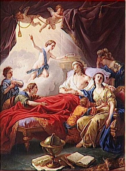 Allégorie à la mort du Dauphin