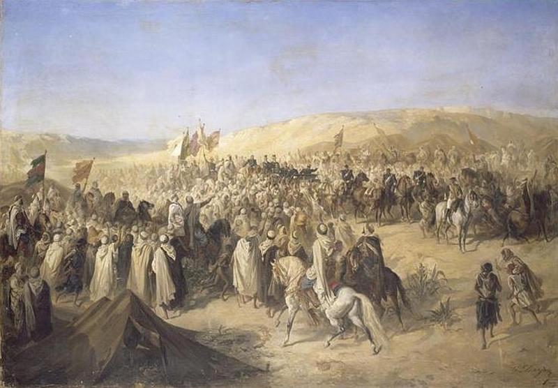 L'EMPEREUR ACCORDE LA GRACE DES FLITTAS.VOYAGE EN ALGERIE. 21 MAI 1865