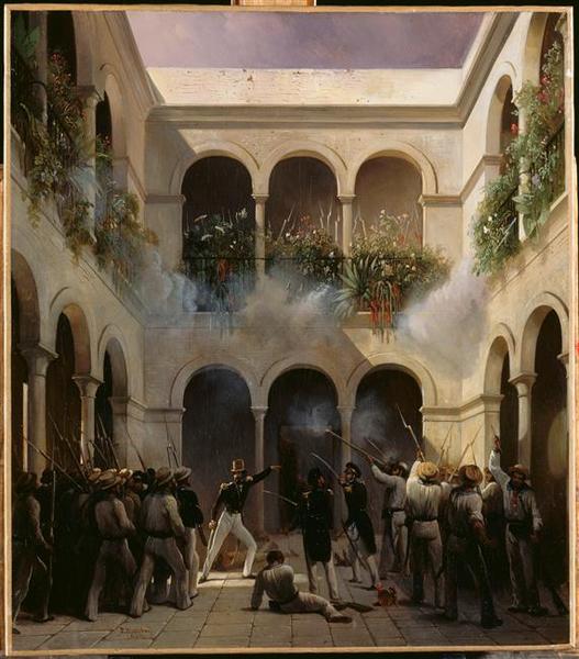 Attaque de la Vera Cruz par le prince de Joinville. 5 décembre 1838