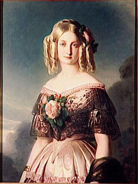 MARIE-CAROLINE-AUGUSTE DE BOURBON, DUCHESSE D'AUMALE (1822-1869)