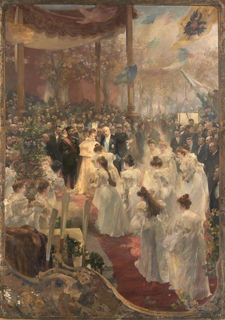 INAUGURATION DU PONT ALEXANDRE III. 7 OCTOBRE 1896