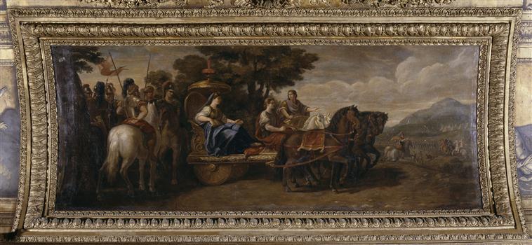 CYRUS FAIT PASSER SES TROUPES EN REVUE PAR UNE PRINCESSE