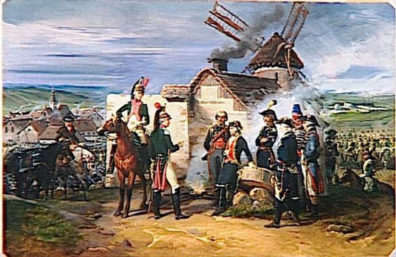 LE DUC DE CHARTRES A VALMY.1792