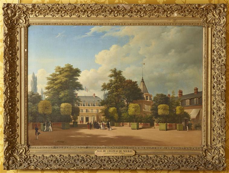 VUE DU CHATEAU DE NEUILLY