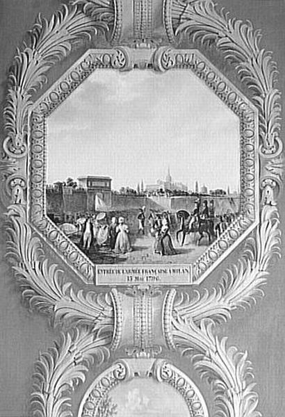 ENTREE DE L'ARMEE FRANCAISE A MILAN.15 MAI 1796