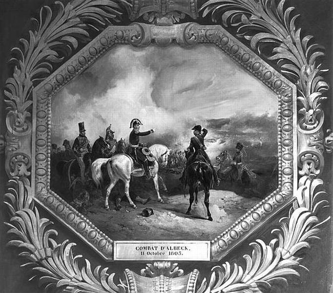 Le général Dupont à la bataille d'Albeck, 11 octobre 1805