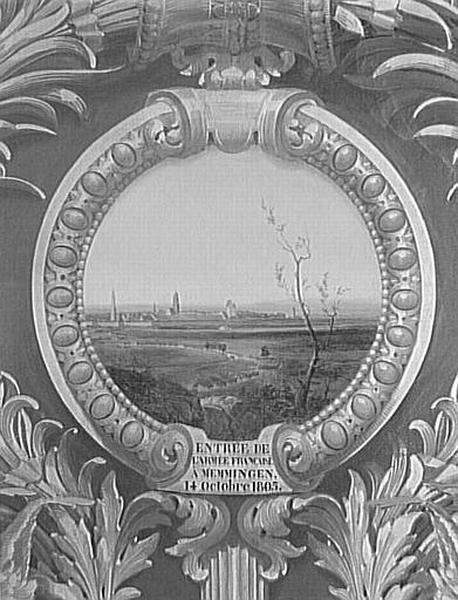 ENTREE DE L'ARMEE A MEMMINGEN.14 OCTOBRE 1805