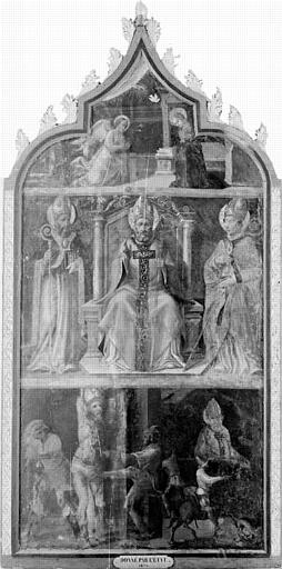BANNIERE DE LA CONFRERIE DE SAINT BLAISE D'ASSISE