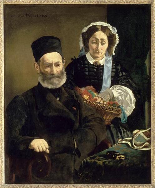 M. et Mme Auguste Manet