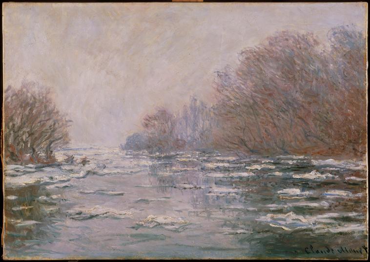 La débacle près de Vetheuil