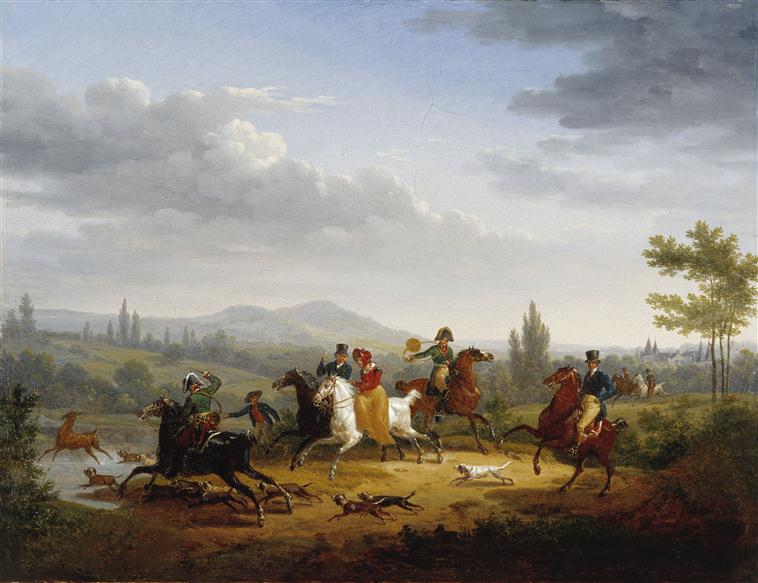 CHASSE AU CERF