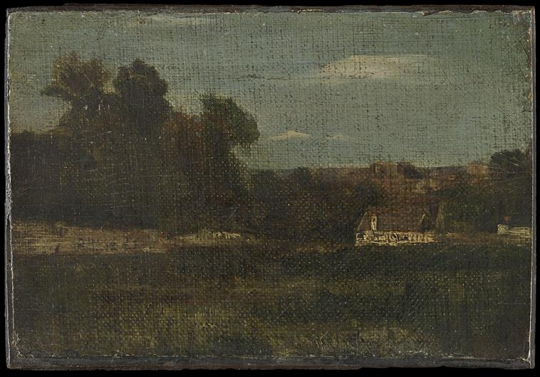 PAYSAGE AUX TROIS FERMES