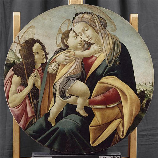 LA VIERGE AVEC L'ENFANT ET LE PETIT SAINT JEAN