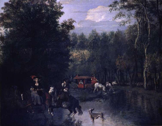 CAVALIER ET AMAZONE