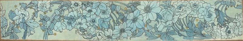 Frise végétale du pavillon de la Bosnie-Herzégovine