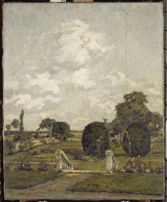 Vue d'un parc, dit aussi Vieux jardin