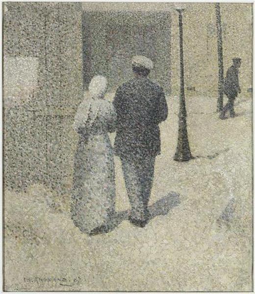 COUPLE DANS LA RUE