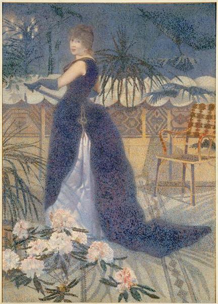 PORTRAIT DE MME HENRI EDMOND CROSS