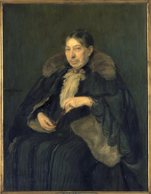 Madame Hadamard, née Claire Picard, mère du mathématicien Jacques Hadamard