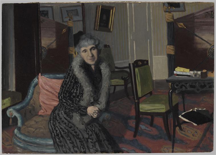 PORTRAIT DE MME BERNHEIM MERE