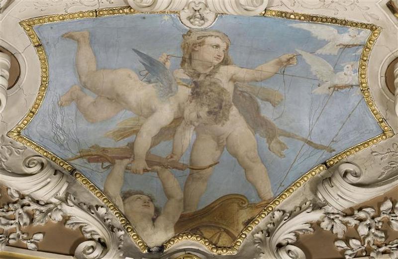 AMOURS PORTANT LES ATTRIBUTS DE VENUS