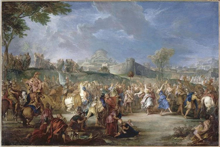 Le triomphe de David