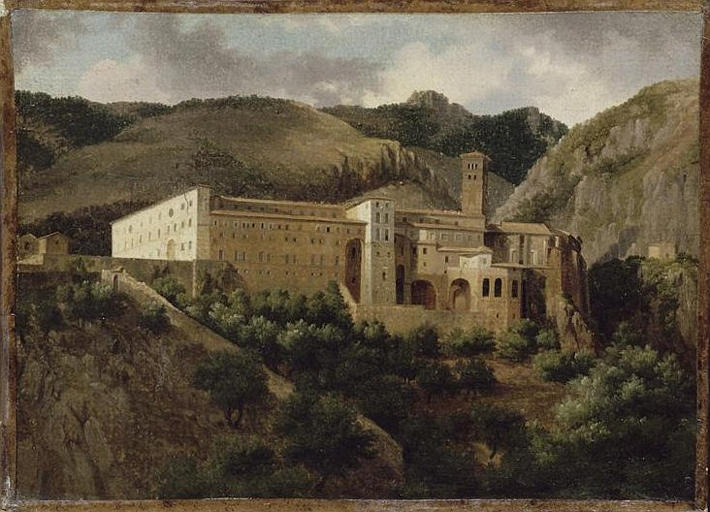 MONASTERE DE SAINTE-SCHOLASTIQUE A SUBIACO