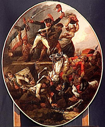ALLEGORIE RELATIVE AU SIEGE DE LILLE EN 1792