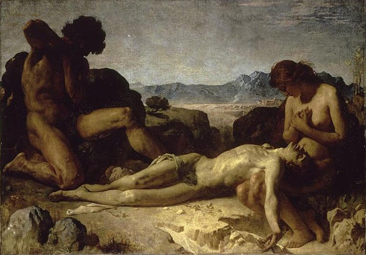 ADAM ET EVE TROUVANT LE CORPS D'ABEL