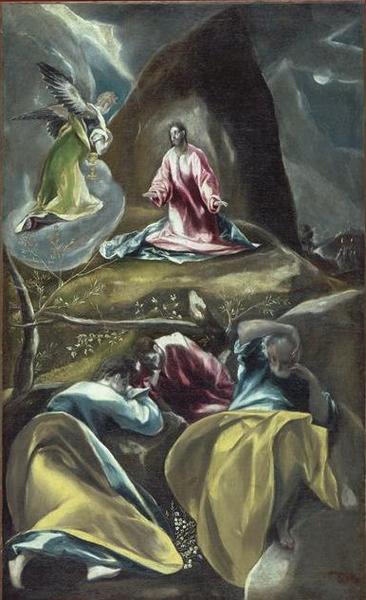 Jésus au jardin des oliviers