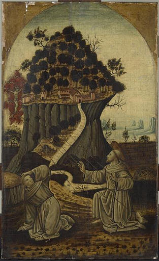 SAINT FRANCOIS RECEVANT LES STIGMATES