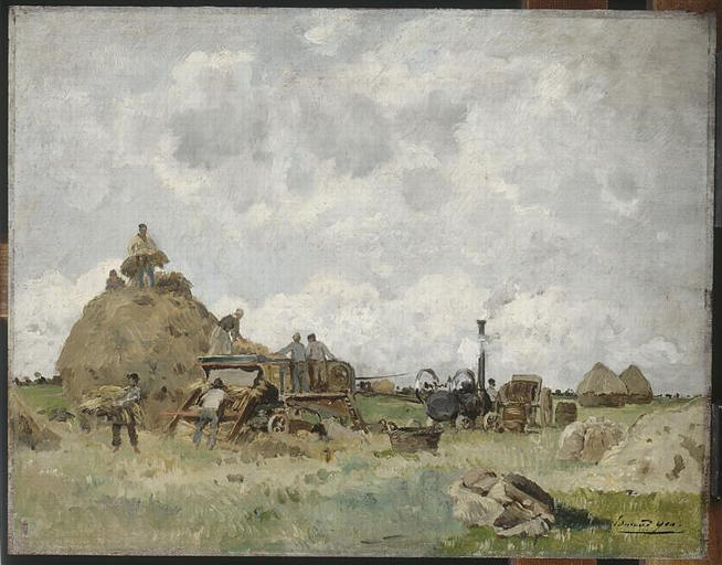LA BATTEUSE
