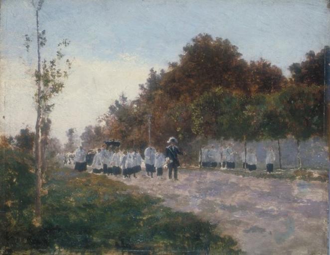 PROCESSION DANS LA CAMPAGNE