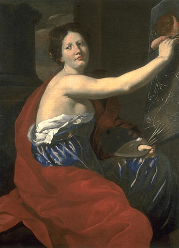 Allégorie de la Peinture peignant l'Amour ; La Peinture personnifiée (autre titre)