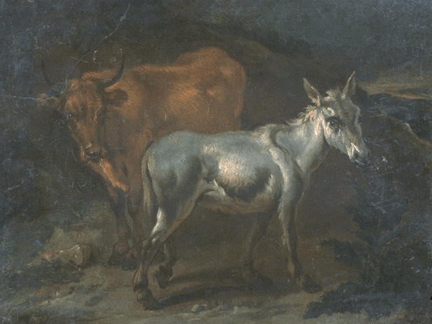 VACHE ET ANE