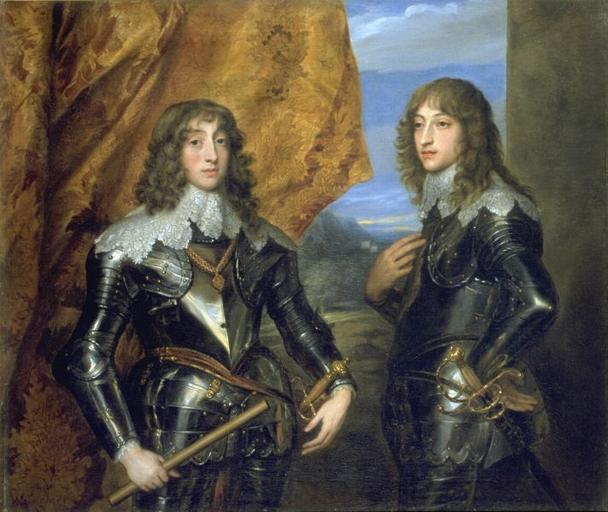 PORTRAITS DE CHARLES LOUIS ET ROBERT DE SIMMEREN