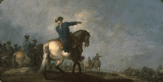 Reconnaissance de cavalerie ; Marche de cavalerie (ancien titre) ; Avant la bataille (ancien titre)