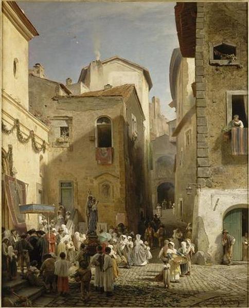 UNE FETE A GENAZZANO