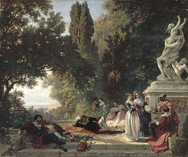 SOIREE D'ETE EN ITALIE