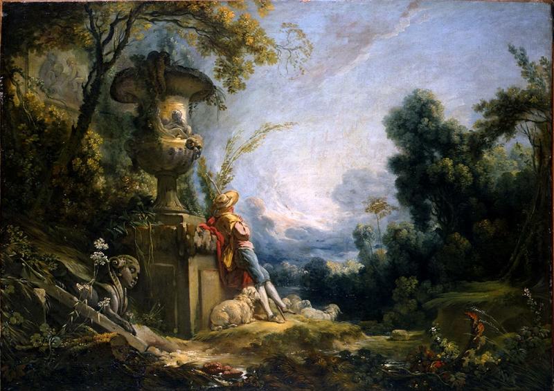 Pastorale, ou Jeune berger dans un paysage