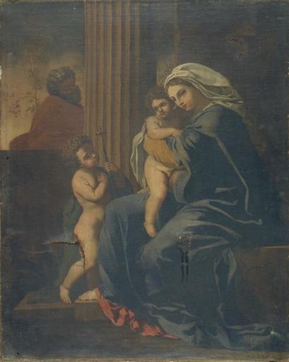 SAINTE FAMILLE AVEC SAINT JEAN BAPTISTE