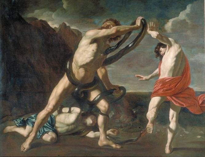LAOCOON ET SES FILS MORDUS PAR LES SERPENTS