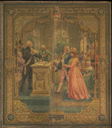 Mariage civil 1792
