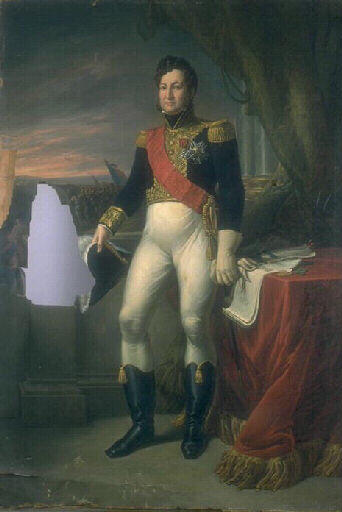 Portrait en pied de Louis-Philippe