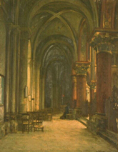 Intérieur de Saint-Germain-des-Près