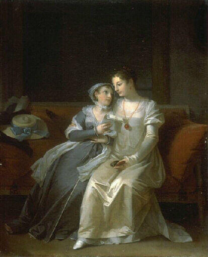 Portraits supposés de Mmes Tallien et Récamier