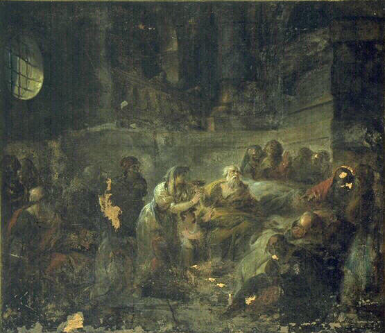 Socrate buvant la cigue